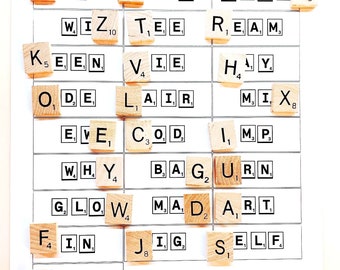Scrabble Dabble Word Game Challenges Set One Addon