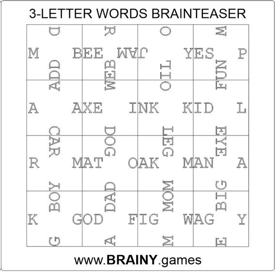 Unique Brainteasers Words And Symbols - 