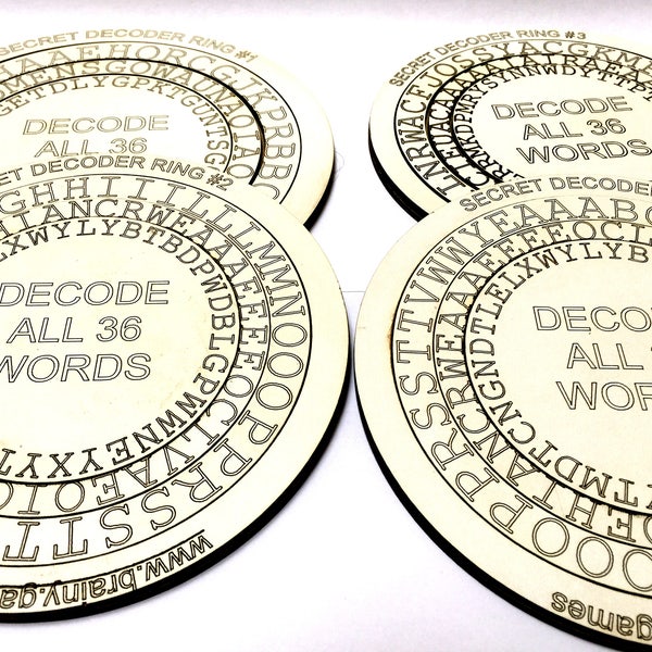 Decoder Ring - Etsy