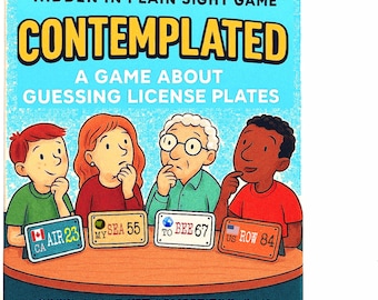 ContemPLATED - Guess Your License Plate -  Deduction Game