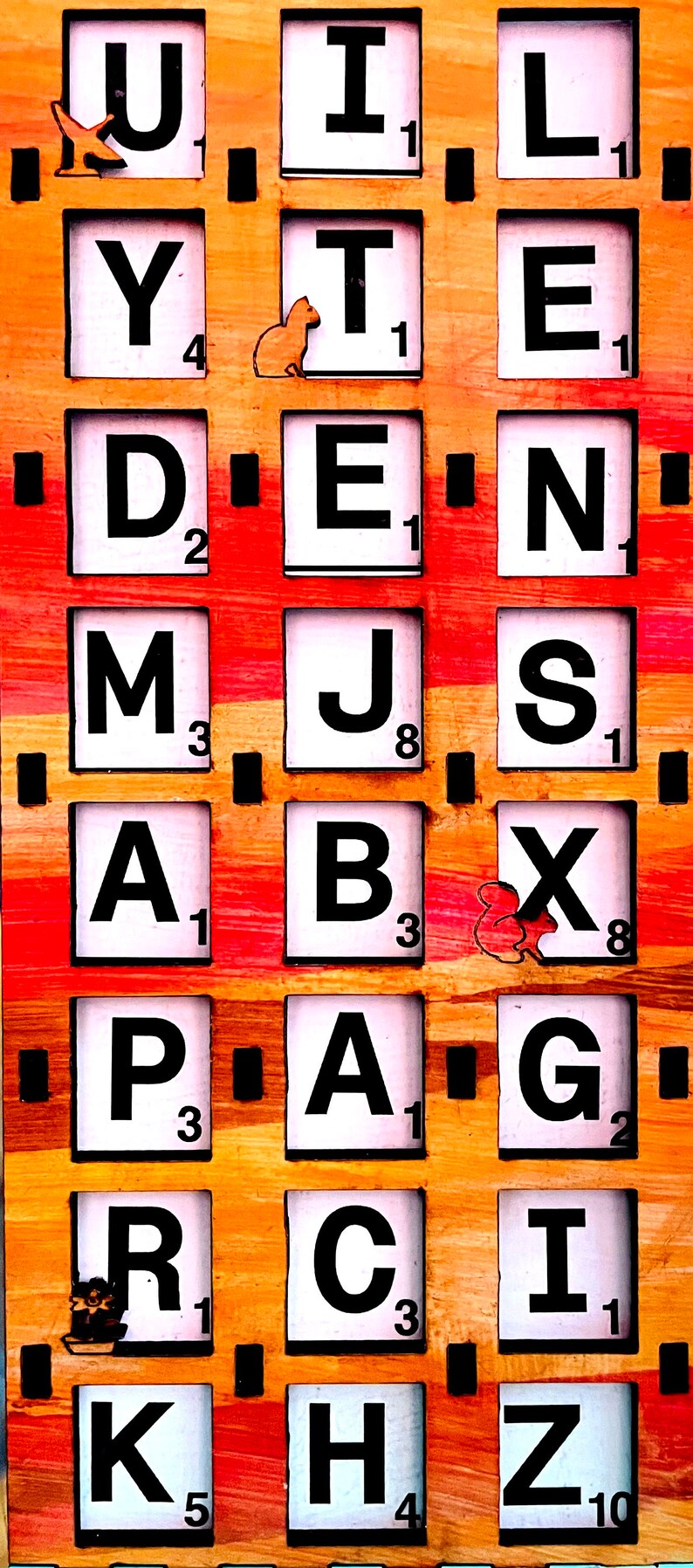 Word Magnates A Towering Word Game Etsy Canada