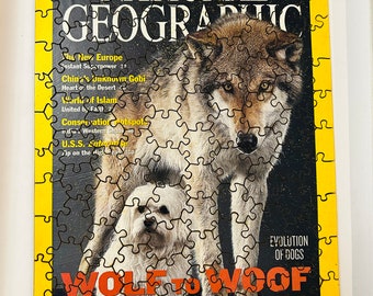 National Geographic Magazine Cover Puzzles