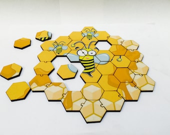 Bee Hive Puzzle