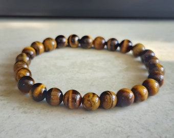 Designer Herren Armband - Halbedel Perlenarmband