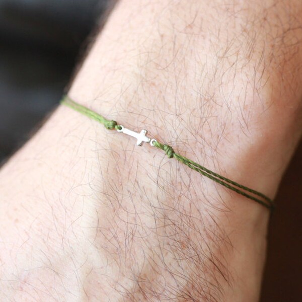 Cross Anklet Etsy