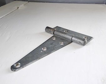 Vintage T Hinge, Strap Hinge, 6 Inch, Metal, Heavy Duty, National Hardware, RhymeswithDaughter