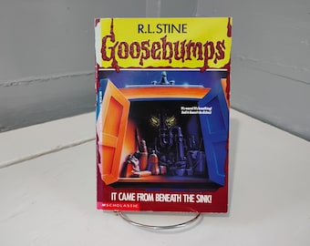 It Came From Beneath The Sink Number 30 Goosebumps RL Stine 1st Edition 90s Collectable Book Horror Fiction RhymeswithDaughter