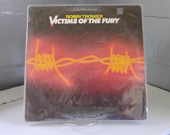 Vintage Robin Trower Victims of the Fury Vinyl LP Record 1980 Chrysalis Classic Rock
