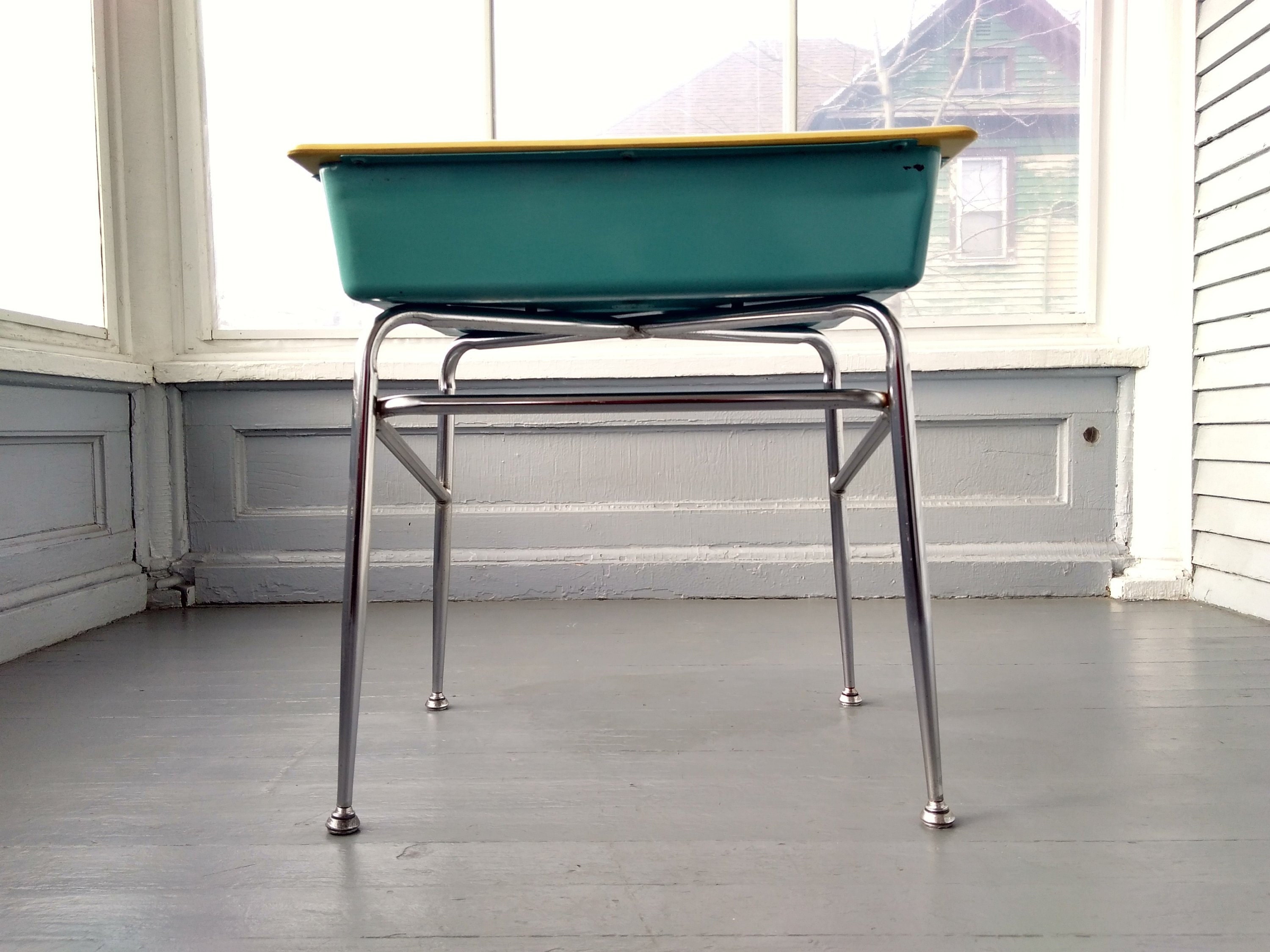 Vintage Kids Desk School Desk School Age Childs Desk Heywood