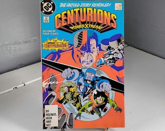 80s, Comic Book, Centurions Power Xtreme, Number 2, DC Comics, 1987, RhymeswithDaughter