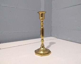 Candlestick Holder Brass Vintage  Candle Holder Photo Prop RhymeswithDaughter