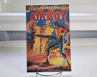 Airboy, Number 26, July 1987, Eclipse Comics, Comic Book, RhymeswithDaughter