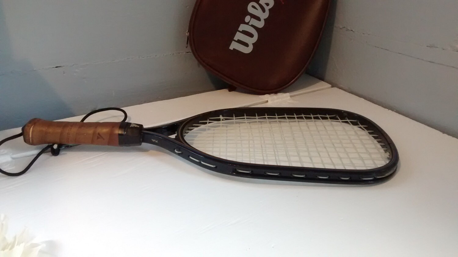 Retro Racquetball Racquet ProKennex Graphic Blaster Racquetball Racquet Cover Wilson Arrow