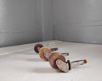 Antique Wood Furniture Wheels Casters Restoration Replacement Hardware RhymeswithDaughter