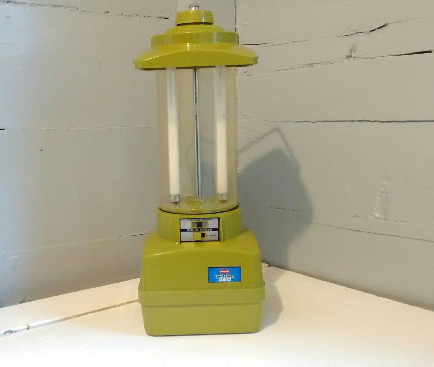 Vintage, Outdoor Light, Camping Lantern, Backyard Light, 70s, Ray O Vac