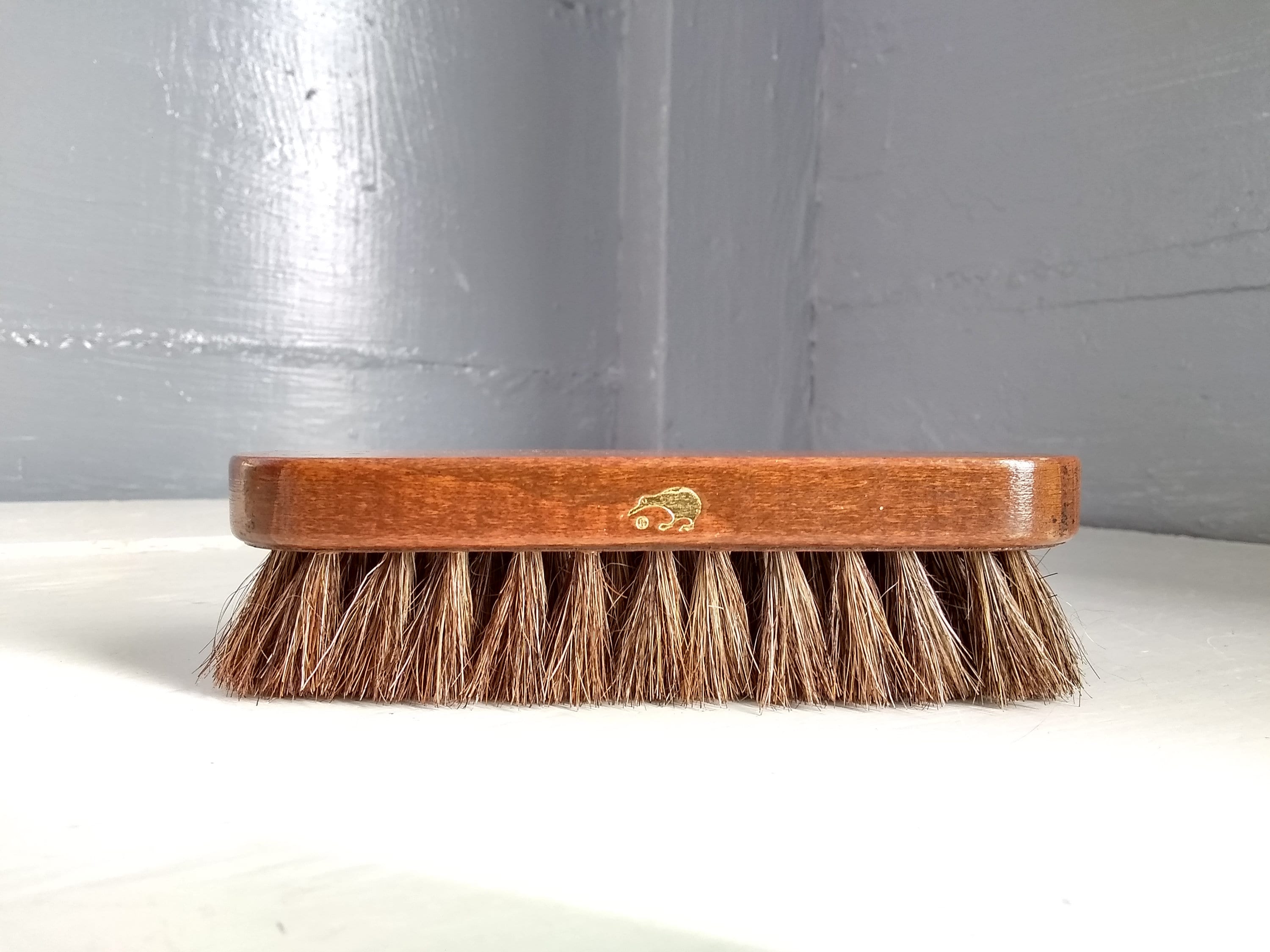 Vintage Kiwi Horse Hair Brushes for Clothes and Shoes Rustic Farmhouse  Decor Primitive Decor Old Wood Brush Cobbler Supplies Utility Brush 