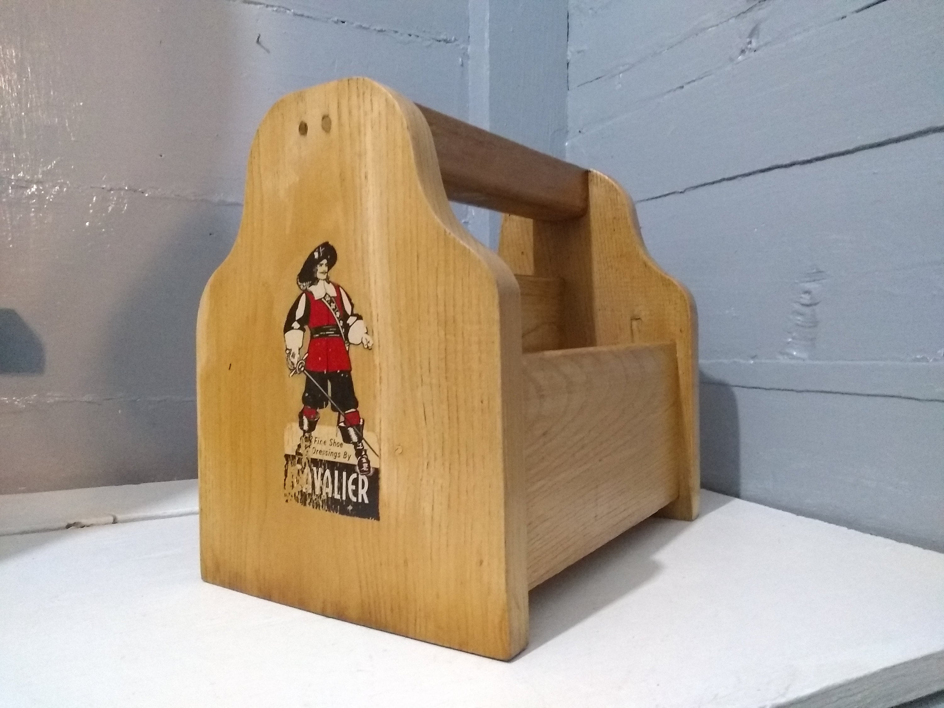 Buff and Shine Timber Shoe Cleaning Box