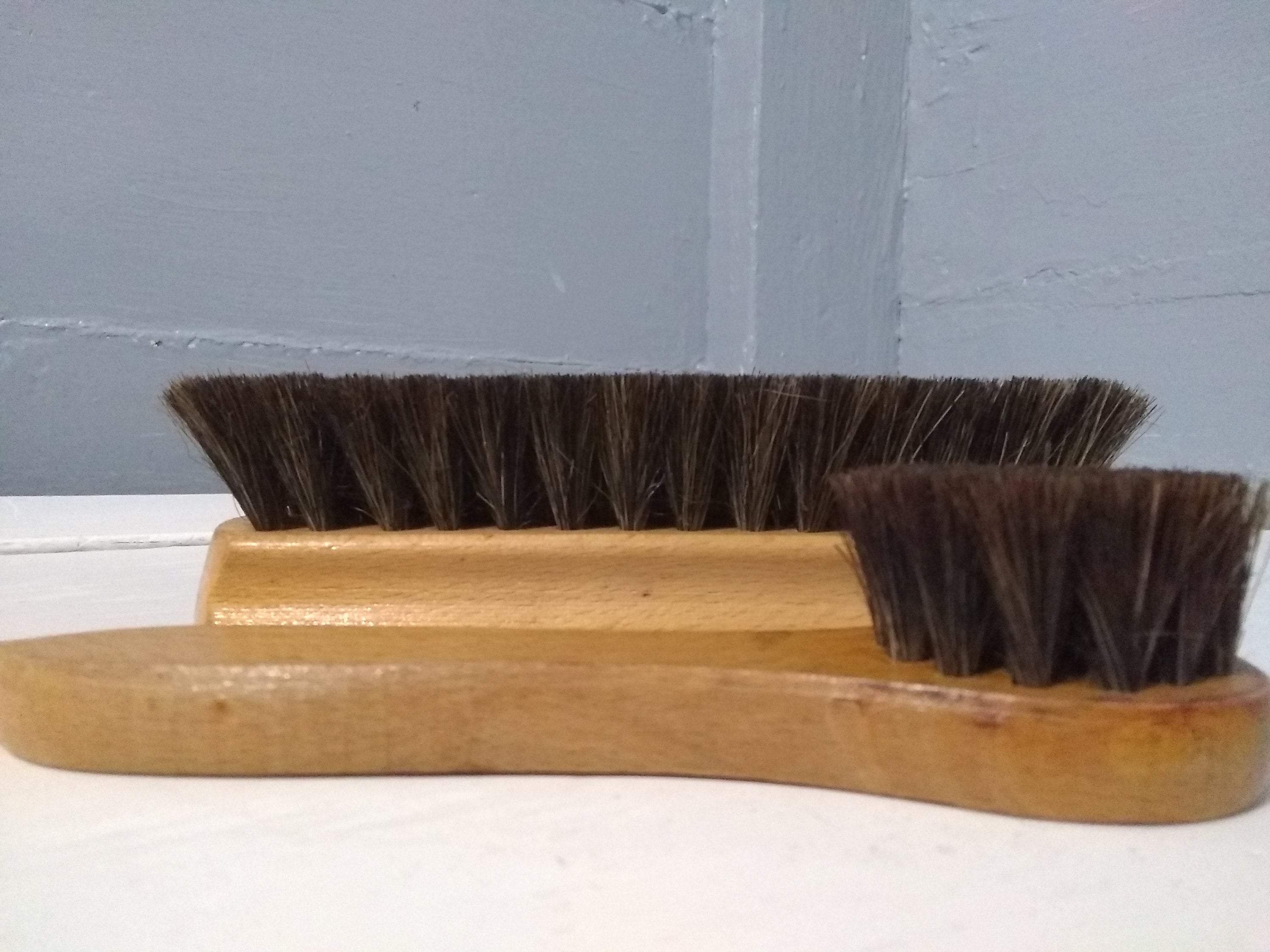 Vintage Shoe Polish Applicator Brush and Polish Brush Shoe Care Supplies  Accessories Photo Prop KIWI RhymeswithDaughter