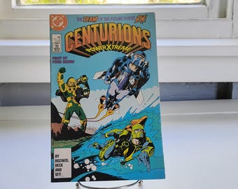 80s Comics, Centurions, PowerXtreme, Number 1, June 1987, DC Comics, Comic Book, RhymeswithDaughter