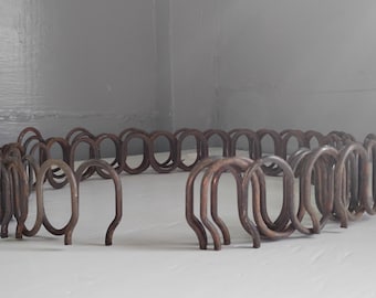 7 Vintage High Arc Zig Zag Springs 32 Inch Pieces 8 Gauge Wire Heavy Duty Couch Chair Automotive Seat Restoration RhymeswithDaughter