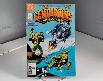 80s, Comic Book, Centurions Power Xtreme, Number 1, DC Comics, 1987, RhymeswithDaughter