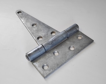 Vintage T Hinge, Strap Hinge, 6 Inch, Metal, Heavy Duty, National Hardware, RhymeswithDaughter