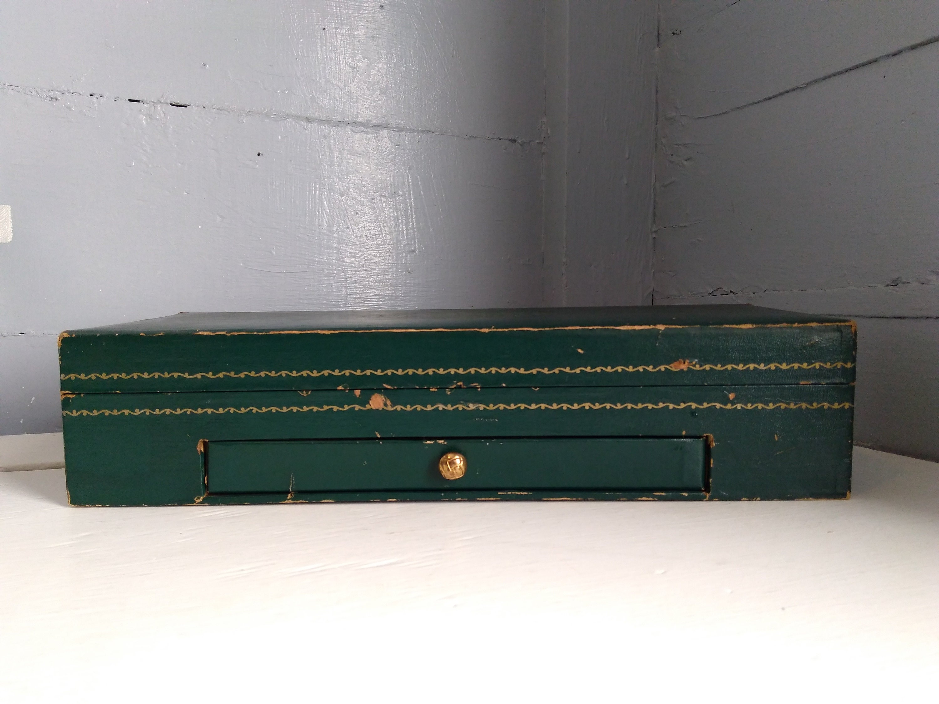 Vintage Knife Box Sheffield Stainless Steel Blade Box Replacement Box