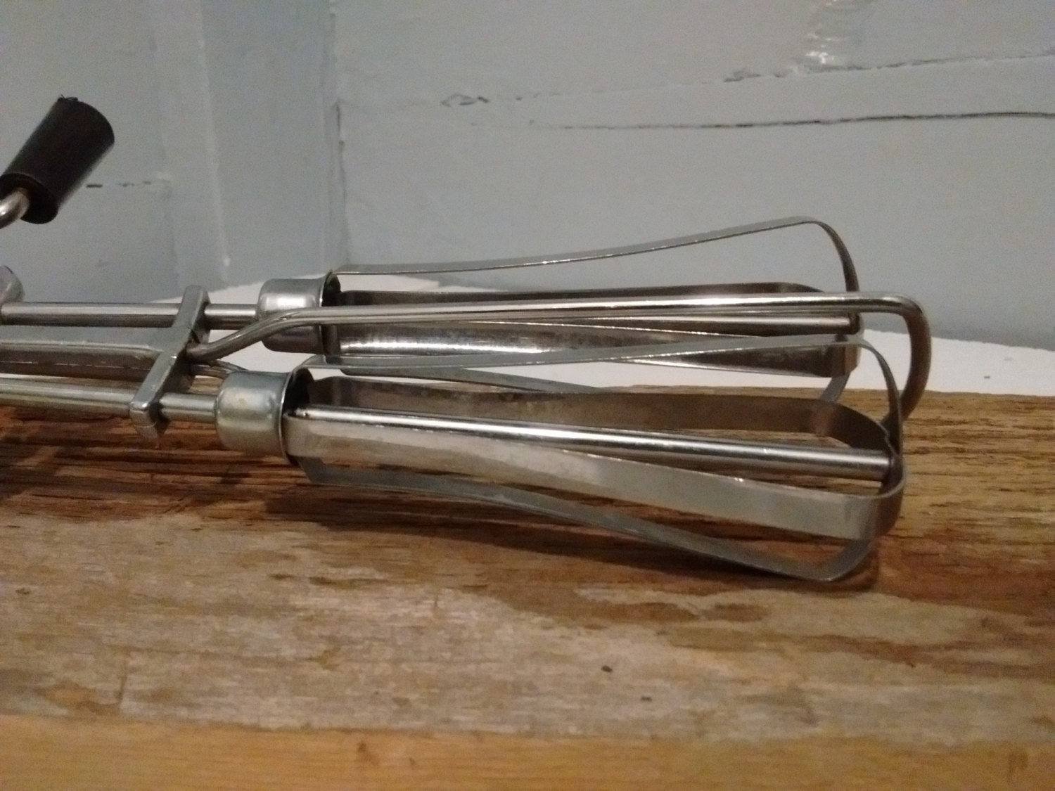 Vintage, Egg Beater, Hand Crank, Mixer, Side Handle, 1950s, Kitchen