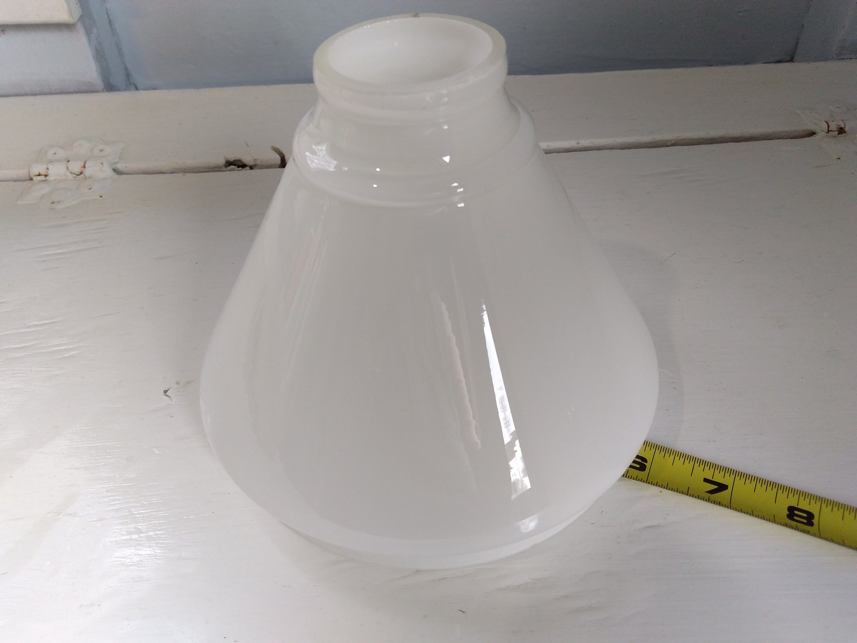 Lamp Shade Glass White Vintage Diffuser Torchiere Lamp Shade Hanging