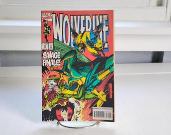 90s Comics, Wolverine, Number 71, July 1993, Marvel Comics, Comic Book, RhymeswithDaughter