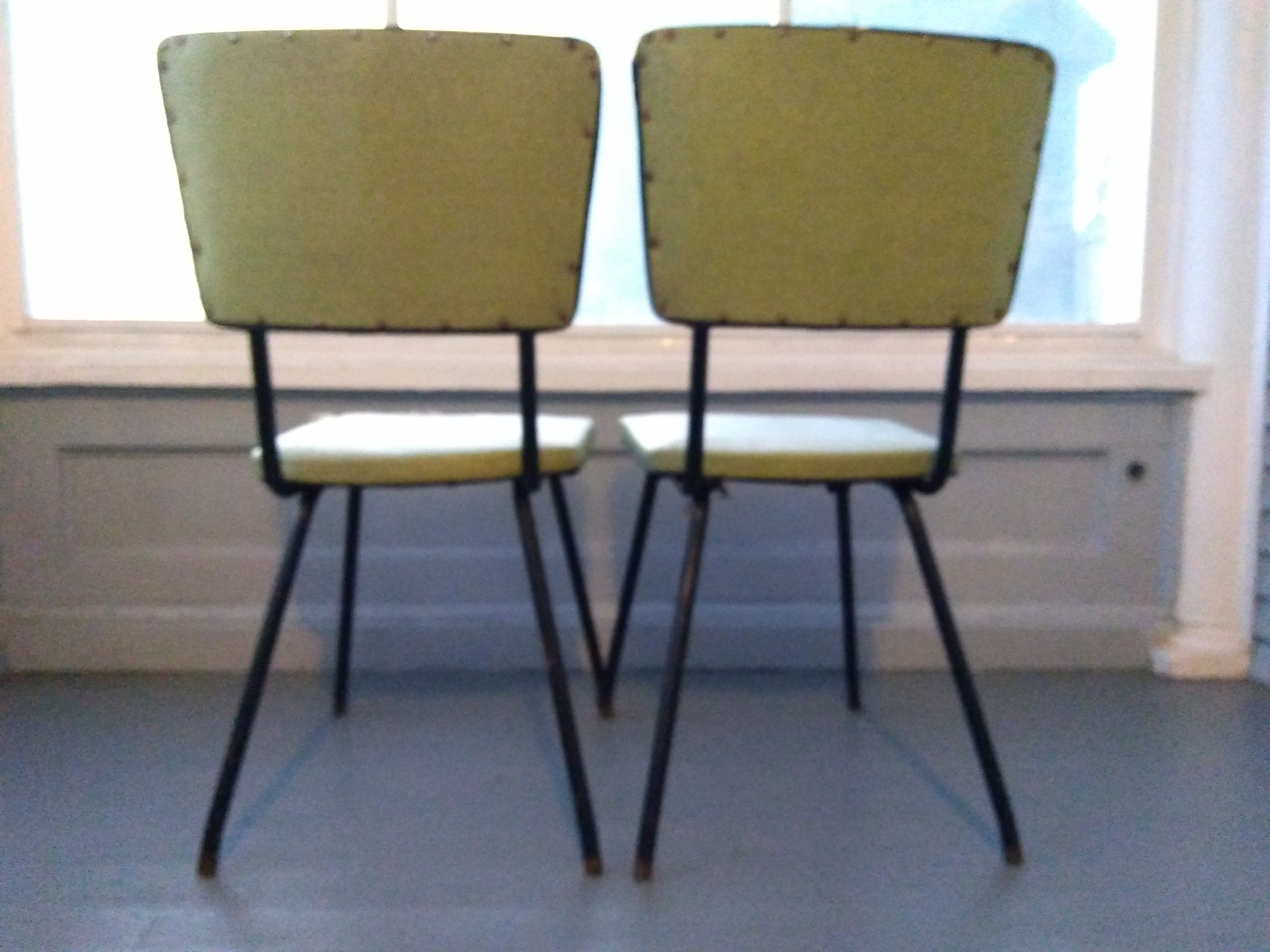 Vintage 50s Kitchen Chairs Dining Chairs Dinette Chairs ...