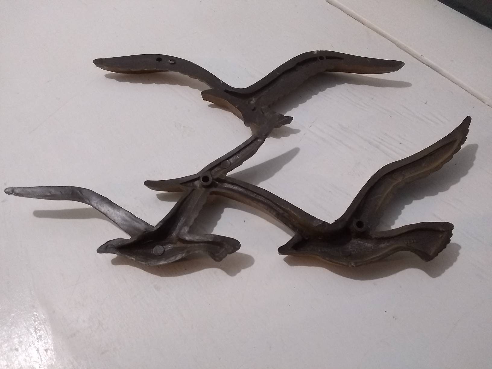 80s Retro Bird Wall Decor Made by Homco, Inc. Birds in Flight Wall