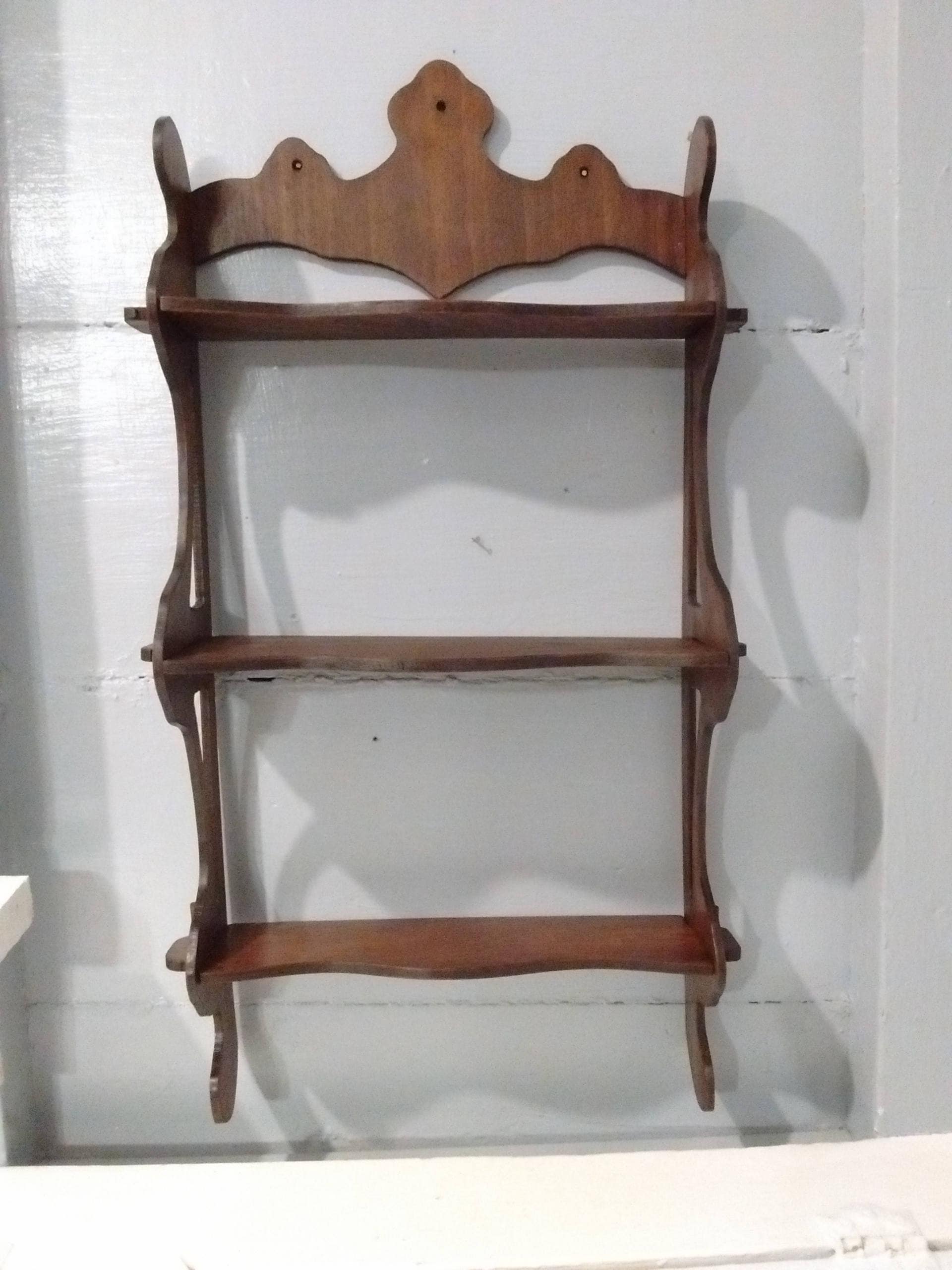 Vintage, Shelves, Wall Shelves, Wood Display Shelves, Spice Rack