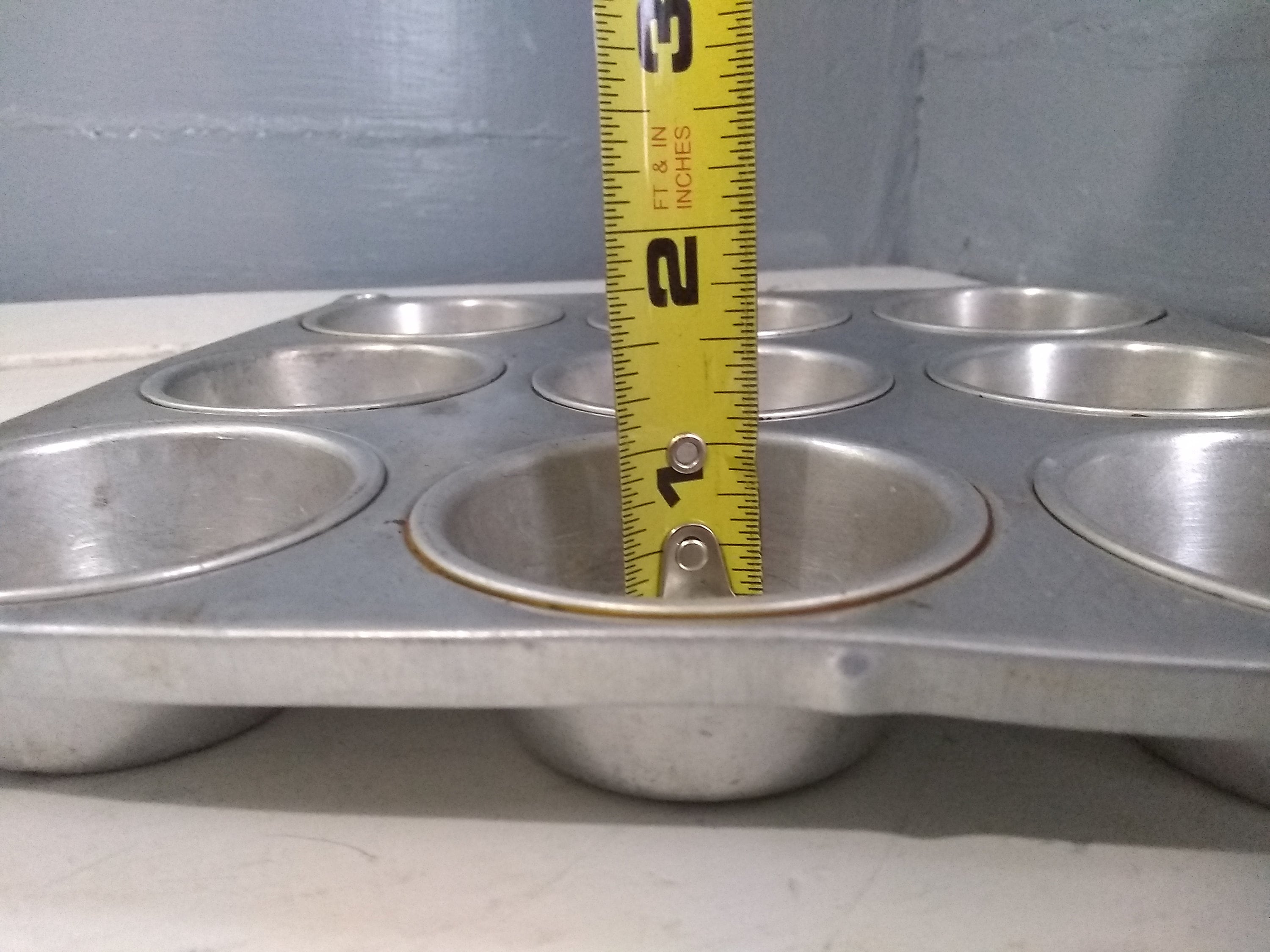 Mini Muffin Pan 9 Cup Cupcake Tin Aluminum Baking Pan Succulent Planter