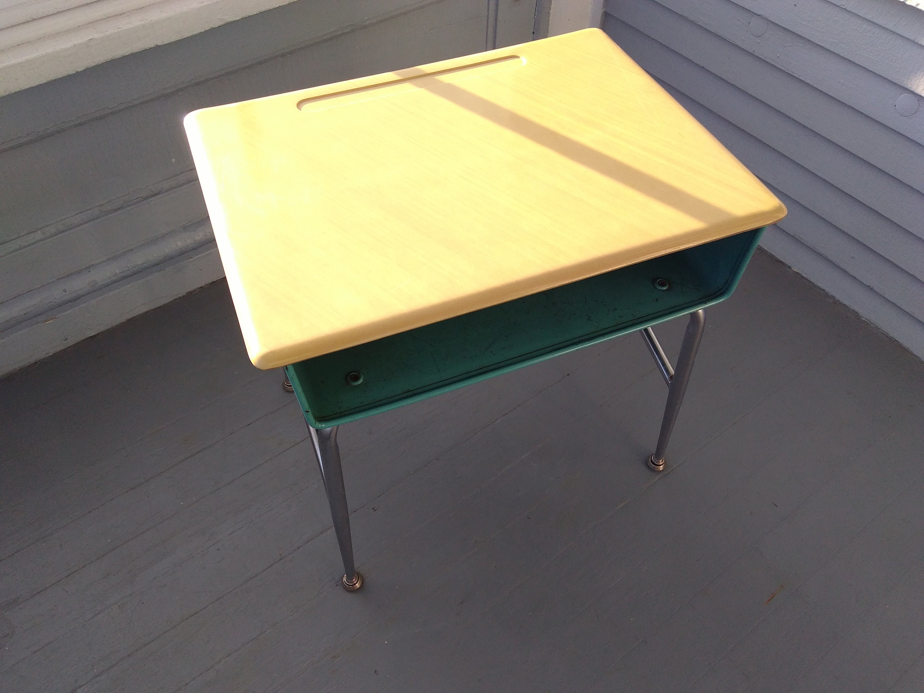 Vintage Kids Desk School Desk Childs Desk Kindergarten Preschool