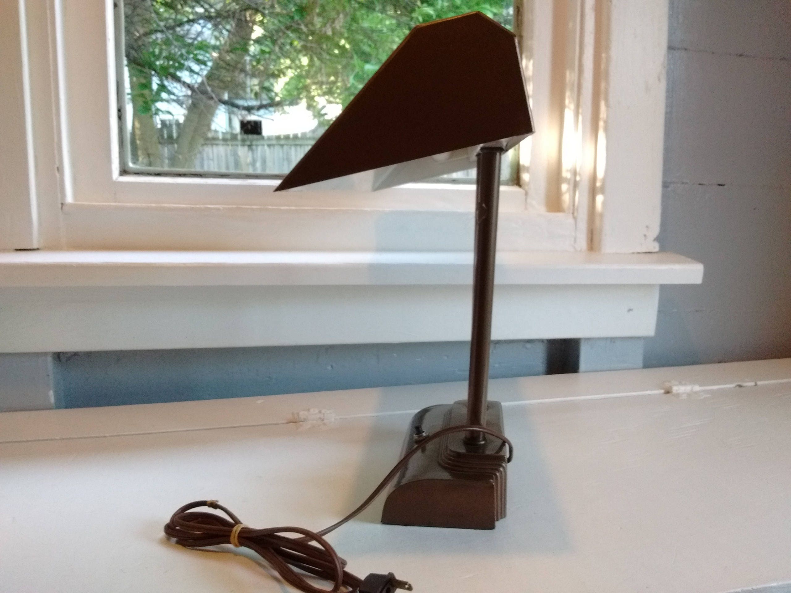 Vintage Industrial Drafting Table Lamp Desk Lamp Art Deco MidCentury