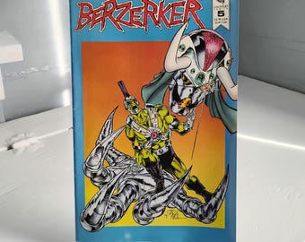 Berzerker #5 Comic Book, Gauntlet Comics, 90s Collectible, RhymeswithDaughter