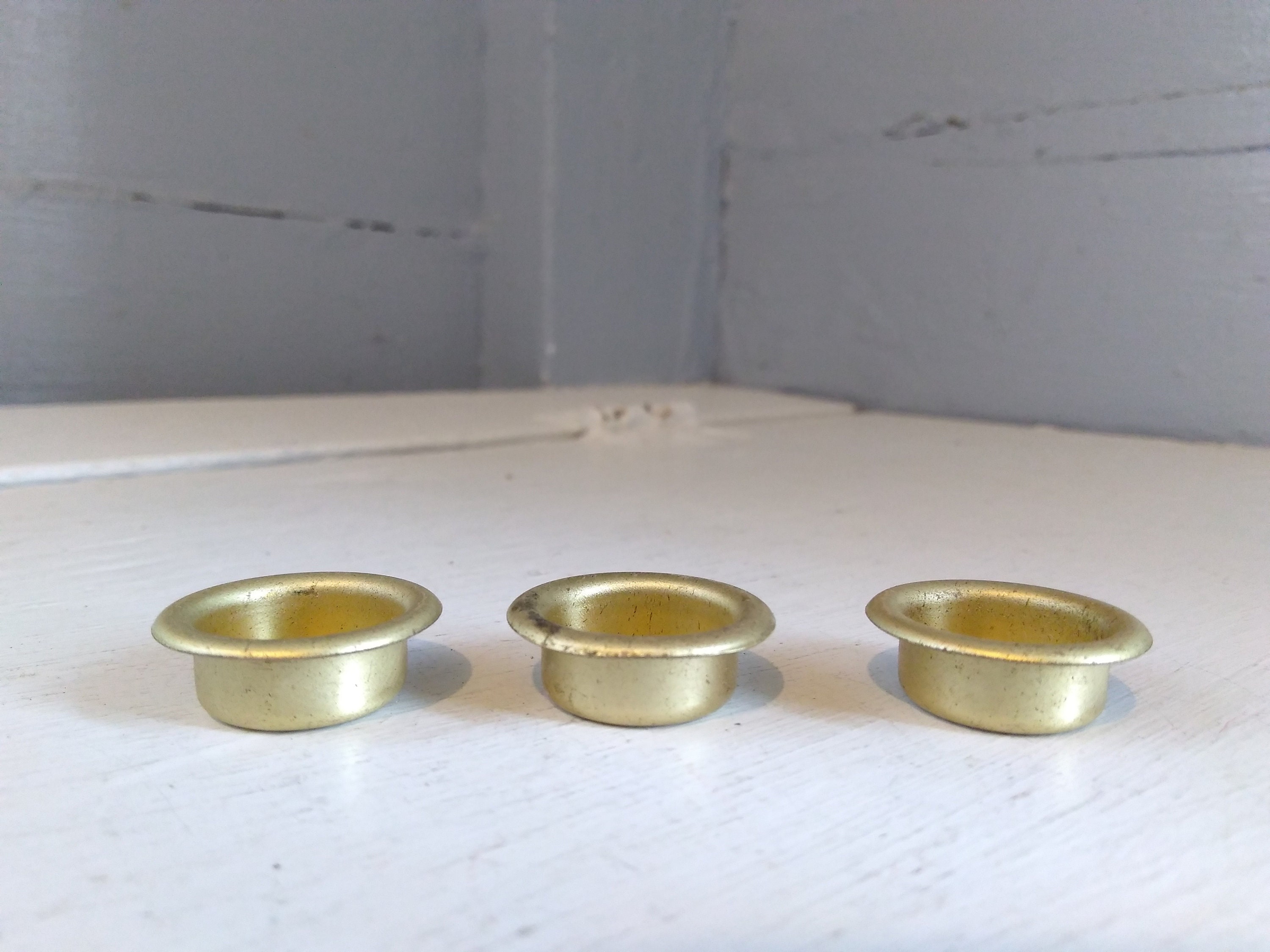 Vintage Recessed Sliding Cabinet Door Inserts Set Of Three