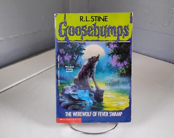 The Werewolf of Fever Swamp Number 14 Goosebumps R.L. Stine 1st Edition 90s Collectable Book Horror Fiction RhymeswithDaughter