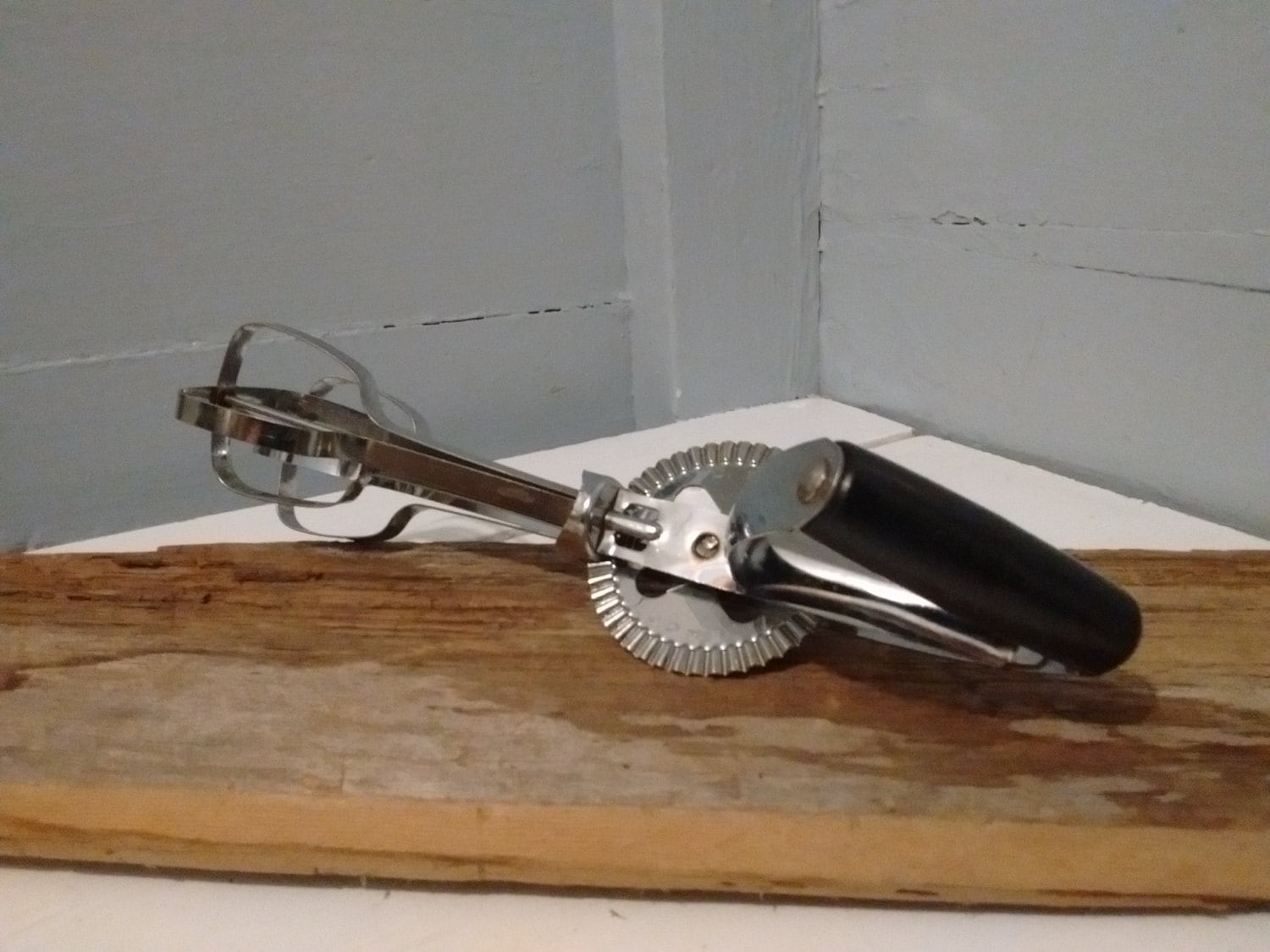 Vintage, Ecko, Egg Beater, Hand Crank, Mixer, Side Handle, 1950s