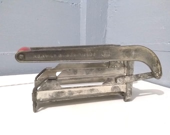 Vintage Ecko Red Handled Veggie Slicer: USA Made Kitchen Gadget, RhymeswithDaughter