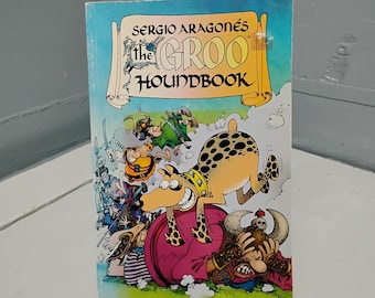 The Groo Houndbook Dark Horse Comic By Sergio Aragones Vintage Paperback Book Collectable RhymeswithDaughter