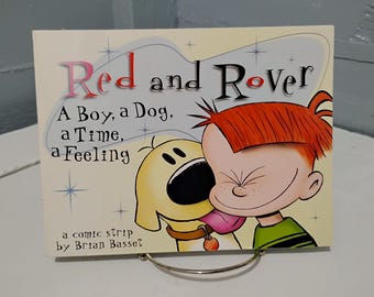 2002 1st Edition Red and Rover Paperback Book Comic Strip By Brian Basset RhymeswithDaughter