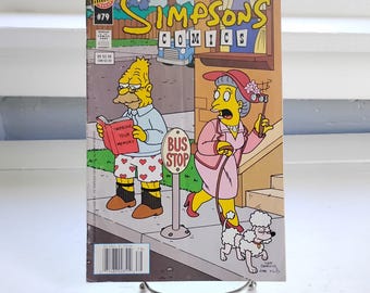 Simpsons Comics, Number 79, Bongo Entertainment Group, 2003, Comic Book, Collectable, Gift Idea, RhymeswithDaughter