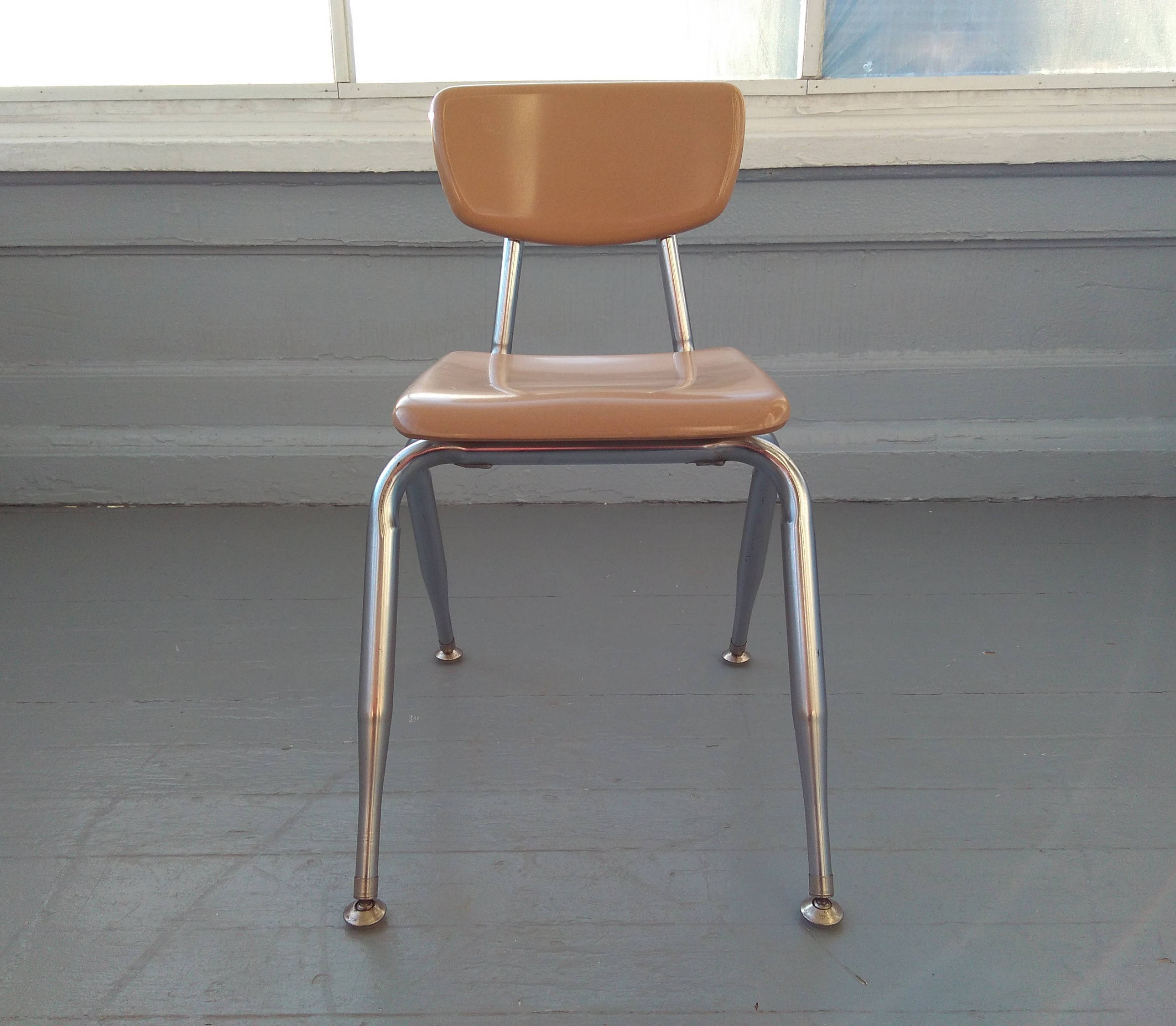Vintage Kids Chair Childrens Chair Small Virco School House Chair Chrome Kids room Furniture MidCentury Industrial RhymeswithDaughter