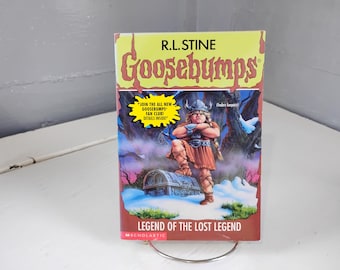 Legend of the Lost Legend Number 47 Goosebumps R.L. Stine 1st Edition 90s Collectable Book Horror Fiction RhymeswithDaughter