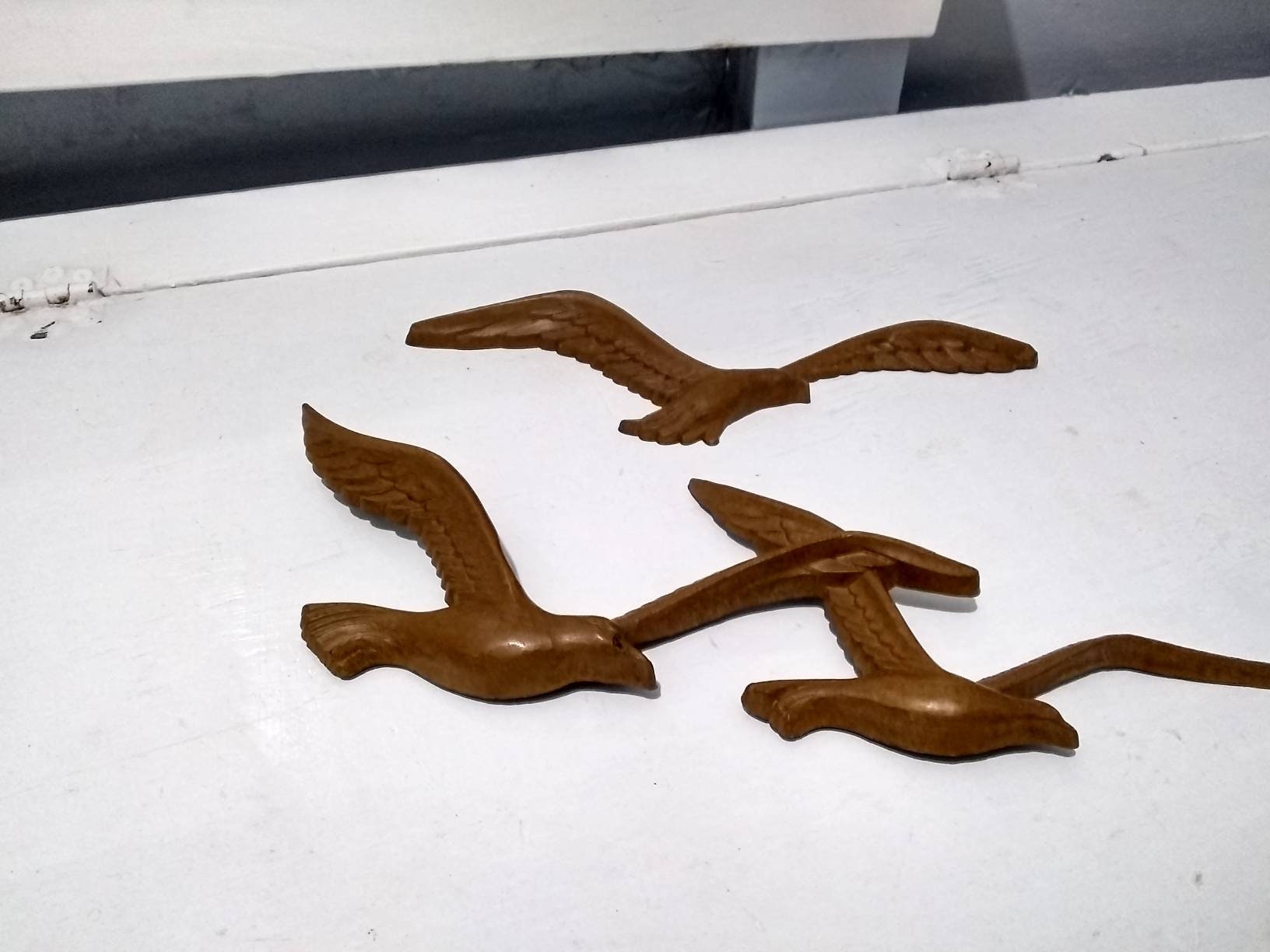 80s Retro Bird Wall Decor Made by Homco, Inc. Birds in Flight Wall