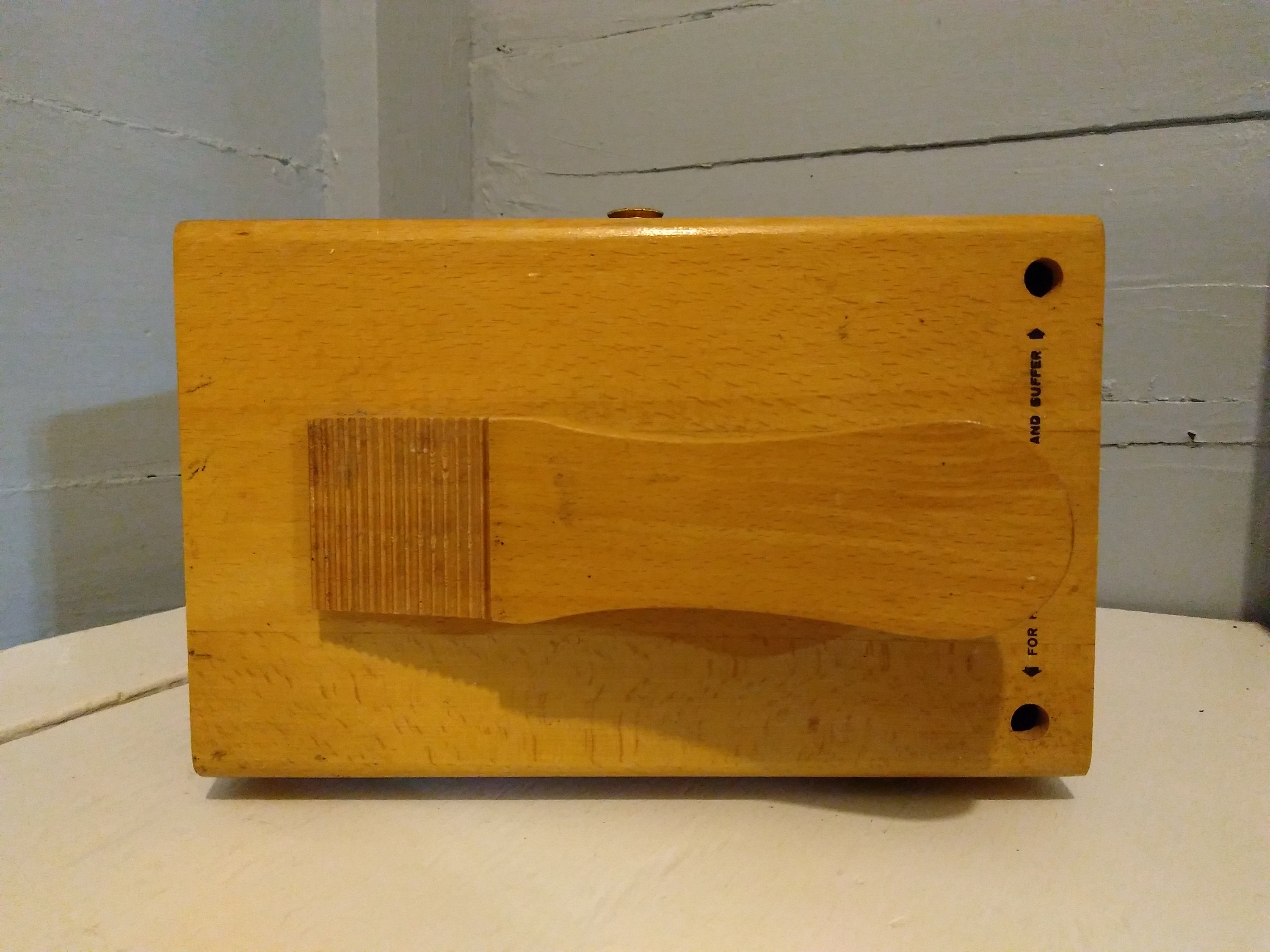 ronson shoe shine box