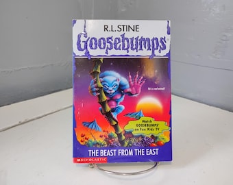 The Beast From The East Number 43 Goosebumps R.L. Stine 1st Edition 90s Collectable Book Horror Fiction RhymeswithDaughter