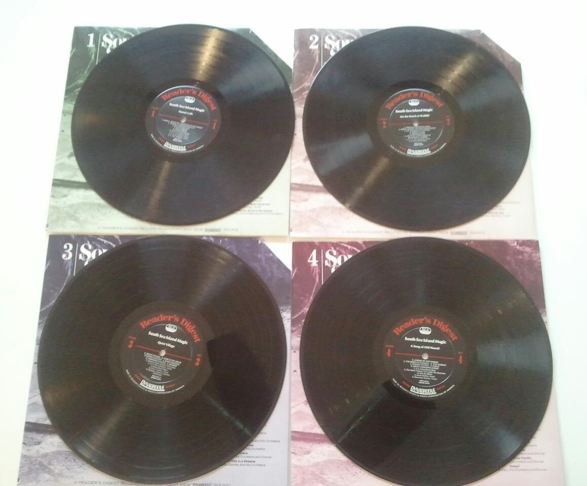 60s Music Various Artists South Sea Island Magic LP Records Album Boxed Set Readers  Digest Old Records Photo Prop RhymeswithDaughter